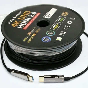 Патч-корд L&W ELECTRONICAL HDMI 2.0, 60м, 4К (UHD) с передачей сигнала по оптическому кабелю (AOC) LW-HA-60