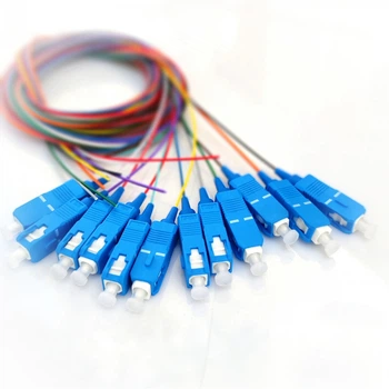 Набор цветных пигтейлов Orient SC/UPC, SM, 1.5м, 12 волокон PG-1.5SC(SM)(FW)Е-K12