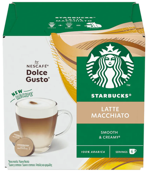 Кава в капсулах Starbucks NESCAFE Dolce Gusto Latte Macchiato