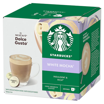 Кава в капсулах Starbucks NESCAFE Dolce Gusto WHITE MOCHA