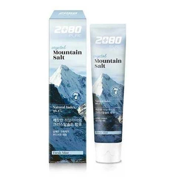 Зубна паста 2080 Pure Crystal Mountain Salt Fresh Mint з гімалайською сіллю "Свіжа м'ята" 120 г