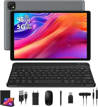 Планшет 10.1" Pixpeak M820 8/128Gb 4G 2-SIM 8 ядер Android 13 8000 mAh Серый