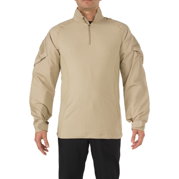 Рубашка тактическая под бронежилет 5.11 Tactical Rapid Assault Shirt L TDU Khaki