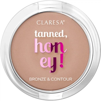 Бронзатор для контурування обличчя Claresa Tanned Honey! тон 11 Aristocratic 10 г (5903819801620)