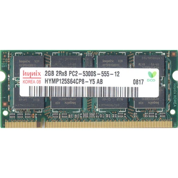 Оперативная память для ноутбука Hynix SO-DIMM DDR2 2GB 667MHz PC2-5300 Б/У