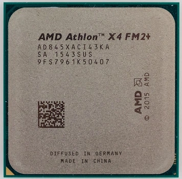 Процессор AMD Athlon x4 845 3.5-3.8 GHz FM2+, 65W Б/У