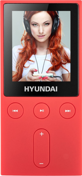 MP3-плеєр Hyundai MPC 501 GB4 FM R Червоний (HY-MPC501GB4FMR)