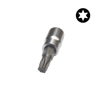 Бита 6-ти гранная Toptul в головке под 1/4" ТОRX T25