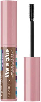 Гель для брів Claresa Like a Glue 02 Brown 8 г (5903819821024)