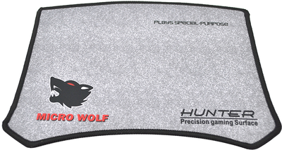 Игровая поверхность Voltronic HUNTER WILD WOLF 250х210 мм Grey (YT22458)