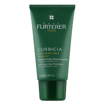 Шампунь-маска Курбсия для жирной кожи головы Rene Furterer Purifying clay mask with absirbent clay 100 мл (3282779314374)