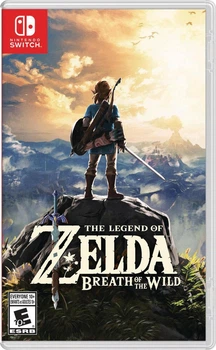 Игра The legend of Zelda Breath of the Wild Nintendo Switch (русская версия)