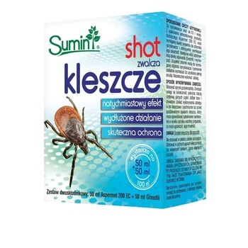 Средство от клещей и комаров Sumin Shot 20мл. на 40м2