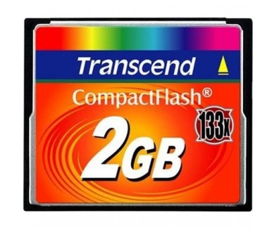 Карта памяти Transcend 2 GB 133X CompactFlash Card TS2GCF133