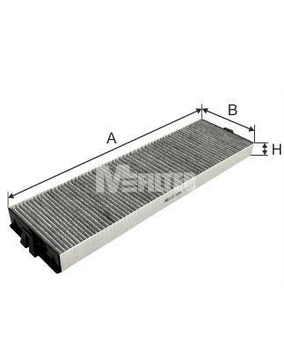 Фільтр салона вугільний MFILTER (Peugeot 607) (K 9050C) MFilter (K9050C)