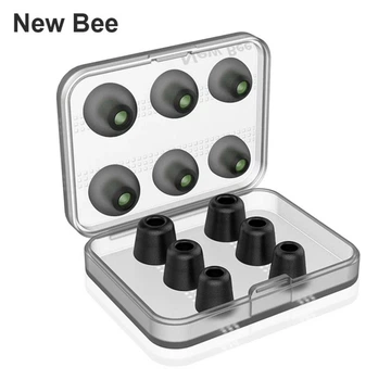 Амбушюры силикон и пена NEW BEE комплект 6 пар
