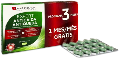 Suplement diety Forte Pharma Laboratoires Expert Anticaida przeciw wypadaniu włosów 90 kapsułek (8470001902054)