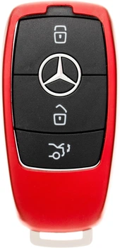 Чехол для автоключа LaManche Mercedes Red (Benz-B01K_rd)