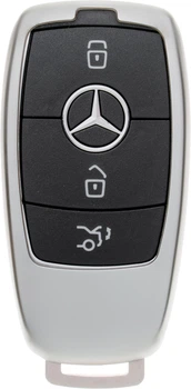 Чехол для автоключа LaManche Mercedes Silver (Benz-B01K_slv)