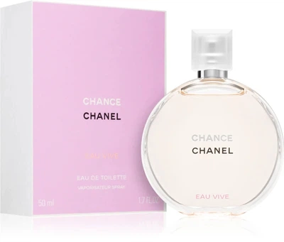 Туалетна вода для жінок Chanel Chance Eau Vive 50 мл (3145891265507)