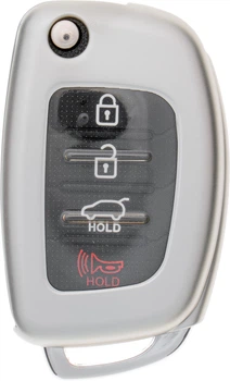 Чехол для автоключа LaManche Hyundai Silver (HN-B02T_slv)