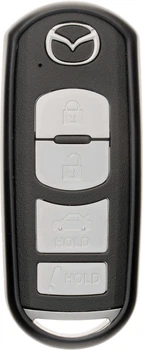 Чехол для автоключа LaManche Mazda Black (MZD-A01K_blk)