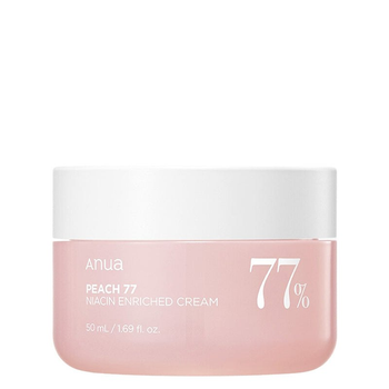 Легкий увлажняющий крем с экстрактом персика Anua Peach 77 Niacin Enriched Cream, 50 мл