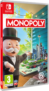 Gra Nintendo Switch Monopoly (Kartridż) (3307216292395)