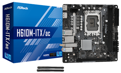 Материнская плата ASRock H610M-ITX/AC