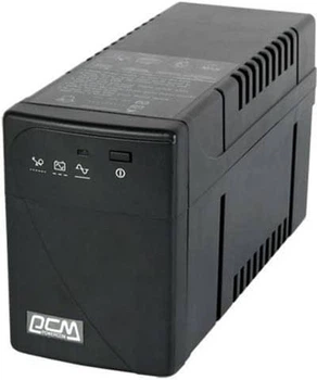 Источник бесперебойного питания Powercom BNT-800AP Black, 800VA, 480W, линейно-интерактивный, AVR, 2 розетки (IEC), защита RJ45 800 ВА / 480 Вт / 9 А*