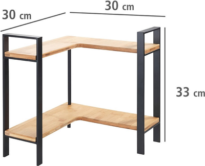 Narożna półka Wenko Lou kuchenna 30 x 33 x 30 cm (4008838383438)