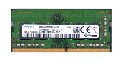 Оперативна пам'ять для ноутбука Samsung DDR4 8GB 2400MHz SO-DIMM 1Rx8 PC4-2400T (M471A1K43BB1-CRС)