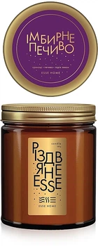 Парфюмированная свеча Рождественское Esse "Имбирное печенье" - Esse Christmas Esse 120g (1288652-149125)