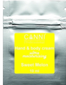 Крем ультраувлажняющий для рук и тела "Сладкая дыня" - Canni Hand & Body Cream (саше) 10ml (1321271-3286467)