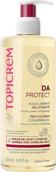 Восстанавливающее очищающее масло - Topicrem DA Protect 500ml (1298414-151073)