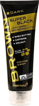 Бронзирующий лосьон для лица и тела - Tannymaxx Brown Super Black Very Dark Bronzing Lotion 125ml (1097457-1459825-2)