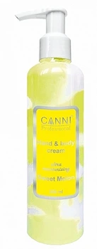 Крем ультраувлажняющий для рук и тела "Сладкая дыня" - Canni Hand & Body Cream 200ml (1321270-3286471)