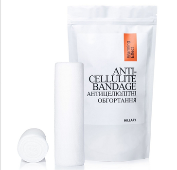 Антицелюлітні обгортання з розігрівальним ефектом - Hillary Anti-cellulite Bandage Warming Effect 100g (1066812-2049303)