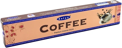 Благовония премиум "Кофе" - Satya Coffee Premium Incense Sticks 15g (1334506-6331732)