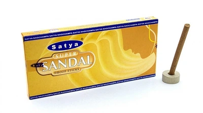 Благовония палочки "Суперсандал" - Satya Super Sandal Dhoop Sticks 10шт (1334327-6331766)