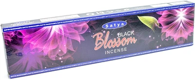 Благовония премиум "Чёрный Цветок" - Satya Black Blossom Premium Incense Sticks 18g (1334497-6331718)