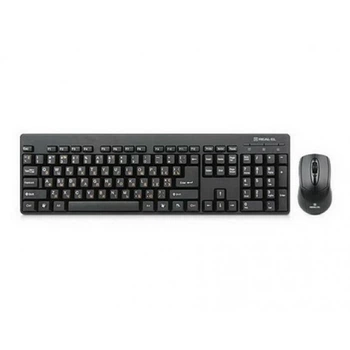 Комплект (клавіатура, мишка) REAL-EL Standard 503 Kit Black USB