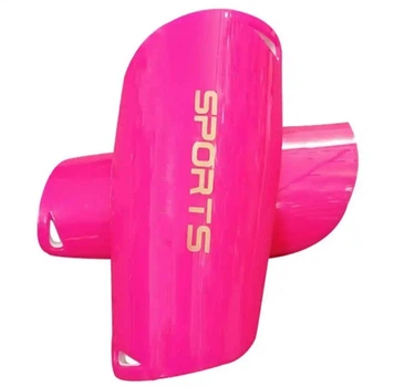 Детские футбольные щитки Sports розовые S 120-135 см (000065)