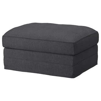 Підставка для ніг з місцем для зберігання IKEA GRONLID Sporda темно-сіра (694.085.39)