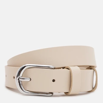 Ремень женский из натуральной кожи Laras 110v10genw77-h.beige 110 см Бежевый (6501033673)
