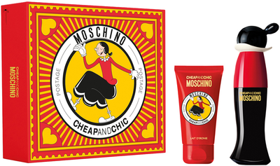 Zestaw damski Moschino Cheap And Chic Woda toaletowa 30 ml + Lotion do ciała 50 ml (8011003877089)