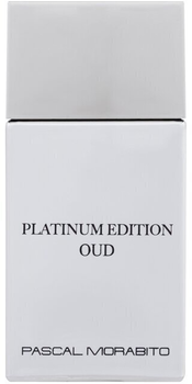 Парфумована вода унісекс Pascal Morabito Platinum Edit Oud 100 мл (3760004323617)