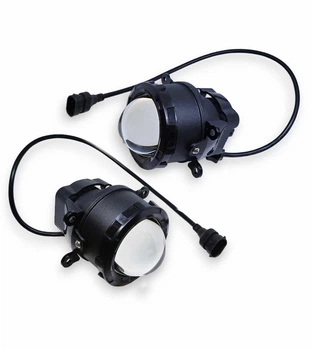Протитуманні лінзовані фари 70W LED LADA Vesta, Granta FL, Renault, Ford, Nissan, Peugeot Лінза 3,5 дюйми (05177)