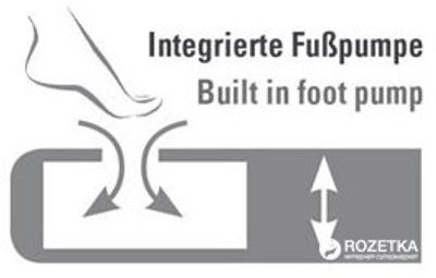 Materac powietrzny High Peak Cross Beam King Extra Long 40047 (4001690400473)