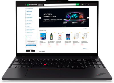 Ноутбук Lenovo ThinkPad T16 Gen 3 (21MQS0FA00) Black